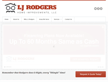 Tablet Screenshot of ljrodgers.com